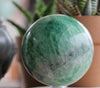 Green Fluorite 3 Inch Crystal Sphere