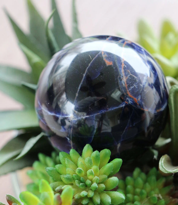 Sodalite 1 3/4 Inch Crystal Sphere