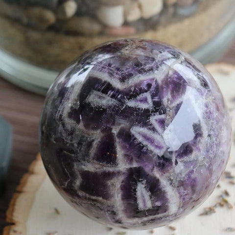 Dream Amethyst 3 Inch Crystal Sphere