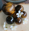 Tiger's Eye Crystal Spheres