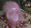 Anatomical Rose Quartz 5 Inch Crystal Skull