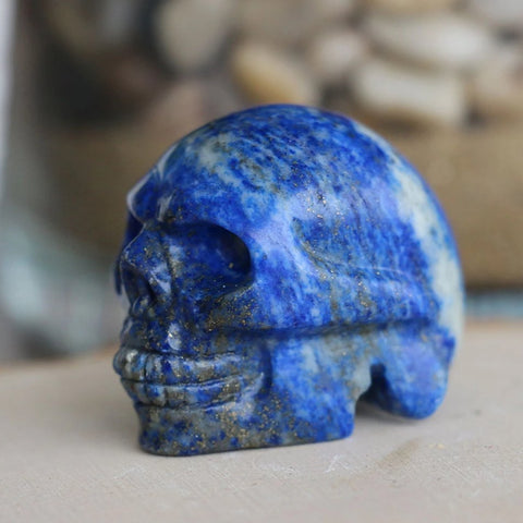 Lapis Lazuli 1 1/2 Inch Crystal Skull