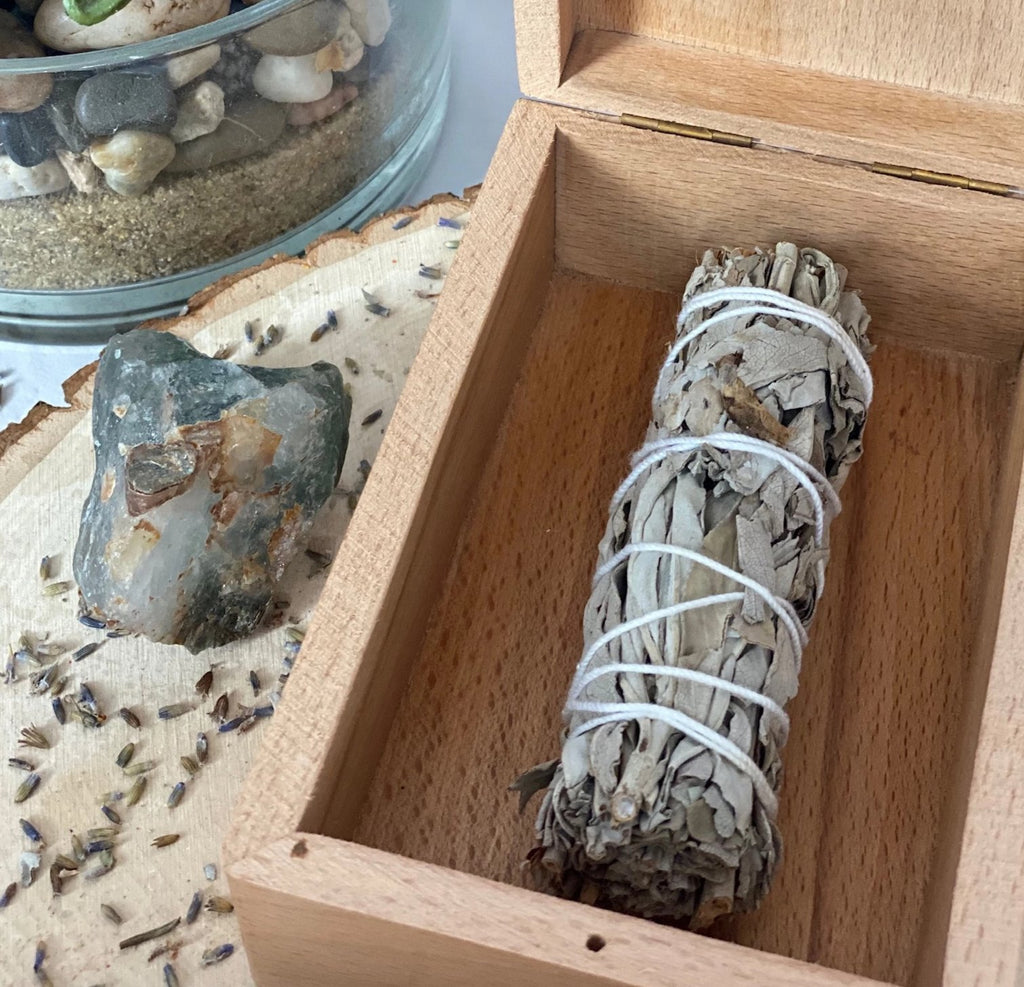 California White Sage Smudge 4 Inch Bundle